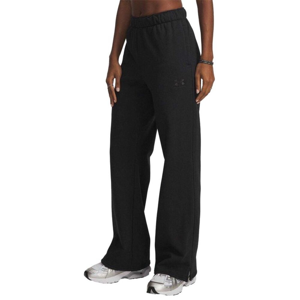 Under Armour Womens/Ladies Icon Vida Relaxed Fit Tracksuit Bottoms / Black